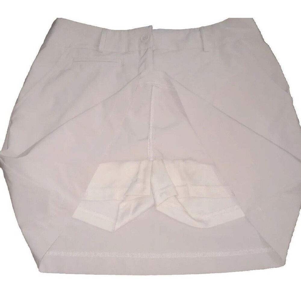 Jones New York Women's Mini Skirt Back Zip  SZ 8 Cream Color